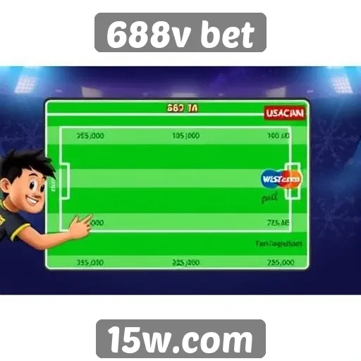 Opções de pagamento disponíveis no 688v bet